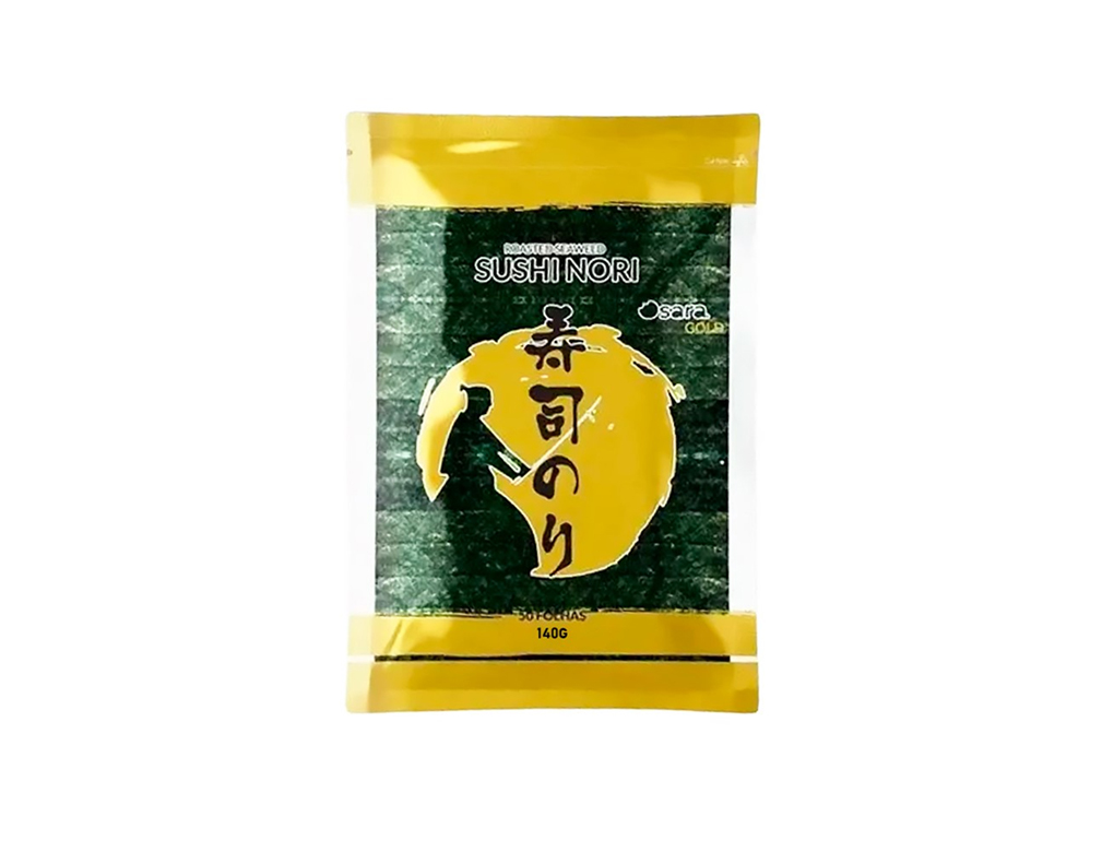 ALGAS MARINHAS YAKI SUSHI NORI GOLD OSARA 140 G (CX 92 PCT)